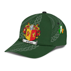 Clan Oclary Coat Of Arms - Irish Family Crest St Patrick's Day Classic CapIG72 Classic Cap - Oclary Coat Of Arms St Patrick's Day Classic Cap Irish Cap   