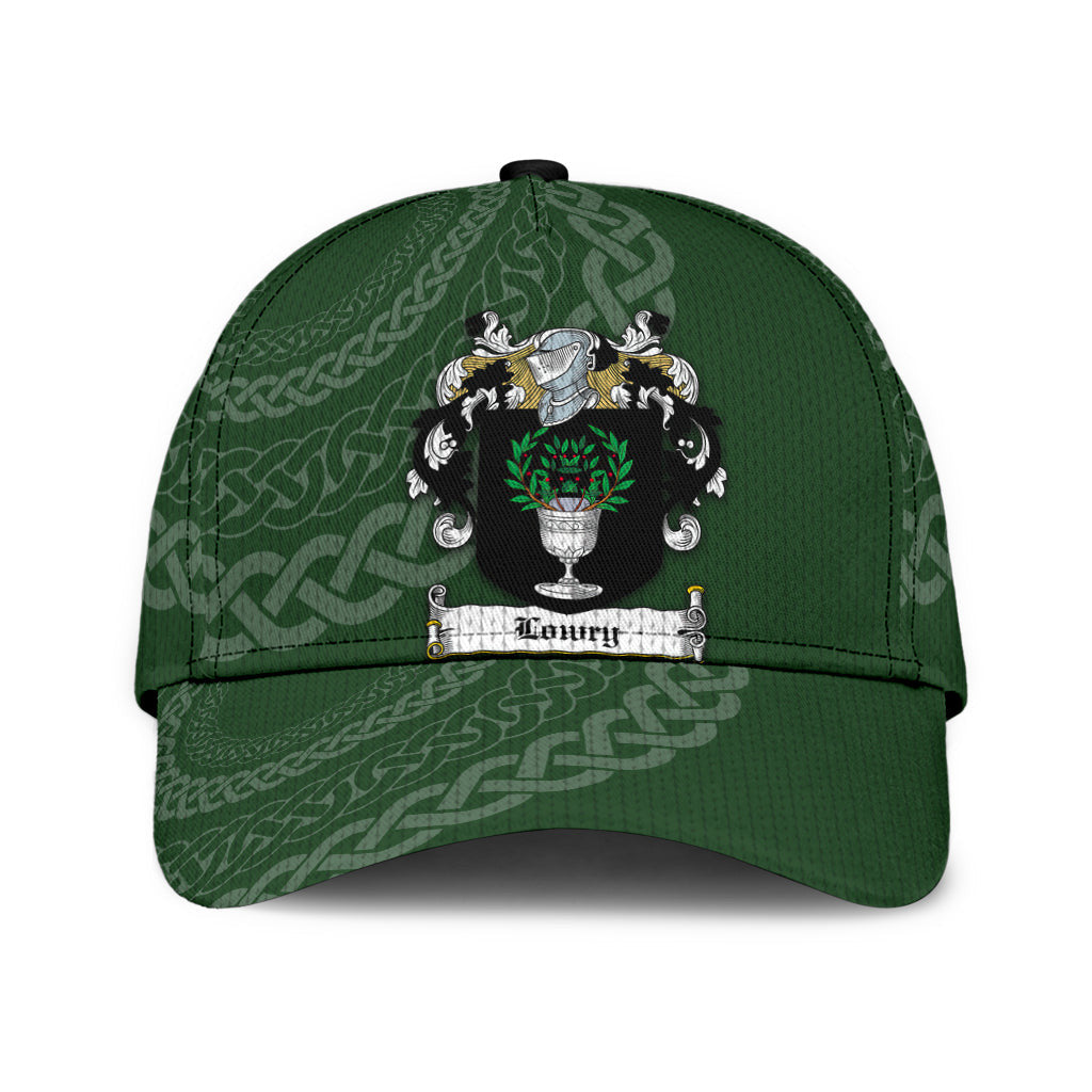 Clan Lowry Coat Of Arms - Irish Family Crest St Patrick's Day Classic CapXY28 Classic Cap - Lowry Coat Of Arms St Patrick's Day Classic Cap Irish Cap   