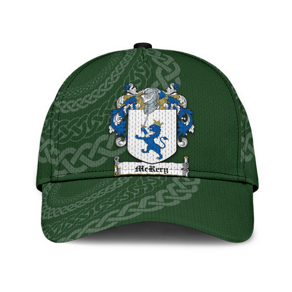 Clan Mcrery Coat Of Arms - Irish Family Crest St Patrick's Day Classic CapHQ53 Classic Cap - Mcrery Coat Of Arms St Patrick's Day Classic Cap Irish Cap   