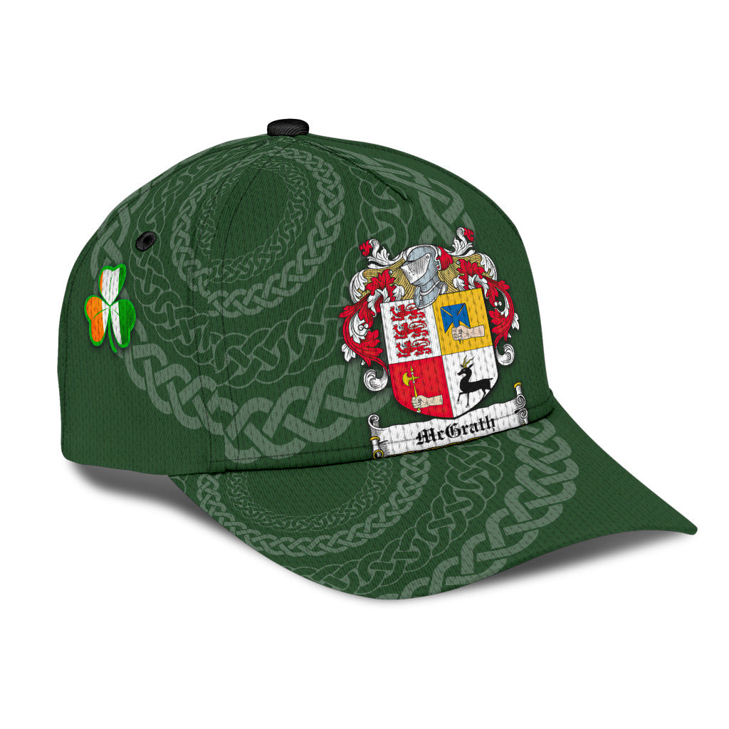 Clan Mcgrath Coat Of Arms - Irish Family Crest St Patrick's Day Classic CapAX51 Classic Cap - Mcgrath Coat Of Arms St Patrick's Day Classic Cap Irish Cap   
