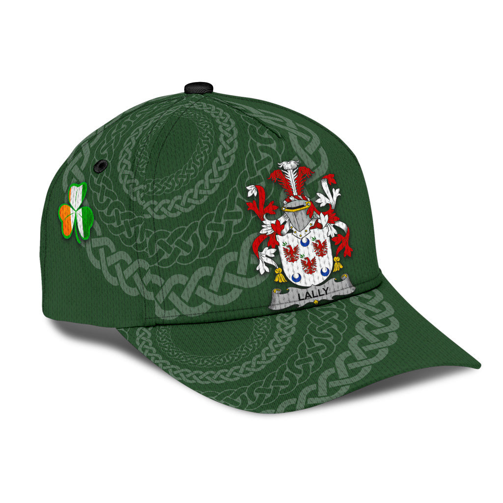 Clan Lally Coat Of Arms - Irish Family Crest St Patrick's Day Classic CapRP32 Classic Cap - Lally Coat Of Arms St Patrick's Day Classic Cap Irish Cap   