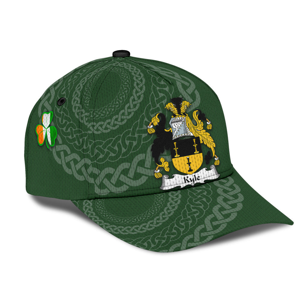 Clan Kyle Coat Of Arms - Irish Family Crest St Patrick's Day Classic CapMP18 Classic Cap - Kyle Coat Of Arms St Patrick's Day Classic Cap Irish Cap   