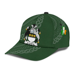 Clan Lawless Coat Of Arms - Irish Family Crest St Patrick's Day Classic CapRO63 Classic Cap - Lawless Coat Of Arms St Patrick's Day Classic Cap Irish Cap   