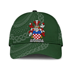 Clan Micklethwait Coat Of Arms - Irish Family Crest St Patrick's Day Classic CapXP14 Classic Cap - Micklethwait Coat Of Arms St Patrick's Day Classic Cap Irish Cap   