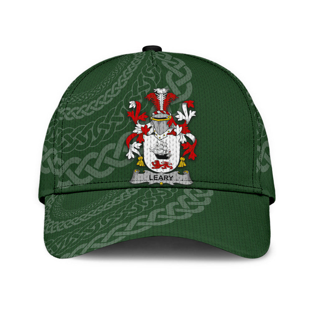 Clan Leary Coat Of Arms - Irish Family Crest St Patrick's Day Classic CapOZ95 Classic Cap - Leary Coat Of Arms St Patrick's Day Classic Cap Irish Cap   