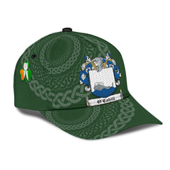 Clan Ocahill Coat Of Arms - Irish Family Crest St Patrick's Day Classic CapFE97 Classic Cap - Ocahill Coat Of Arms St Patrick's Day Classic Cap Irish Cap   