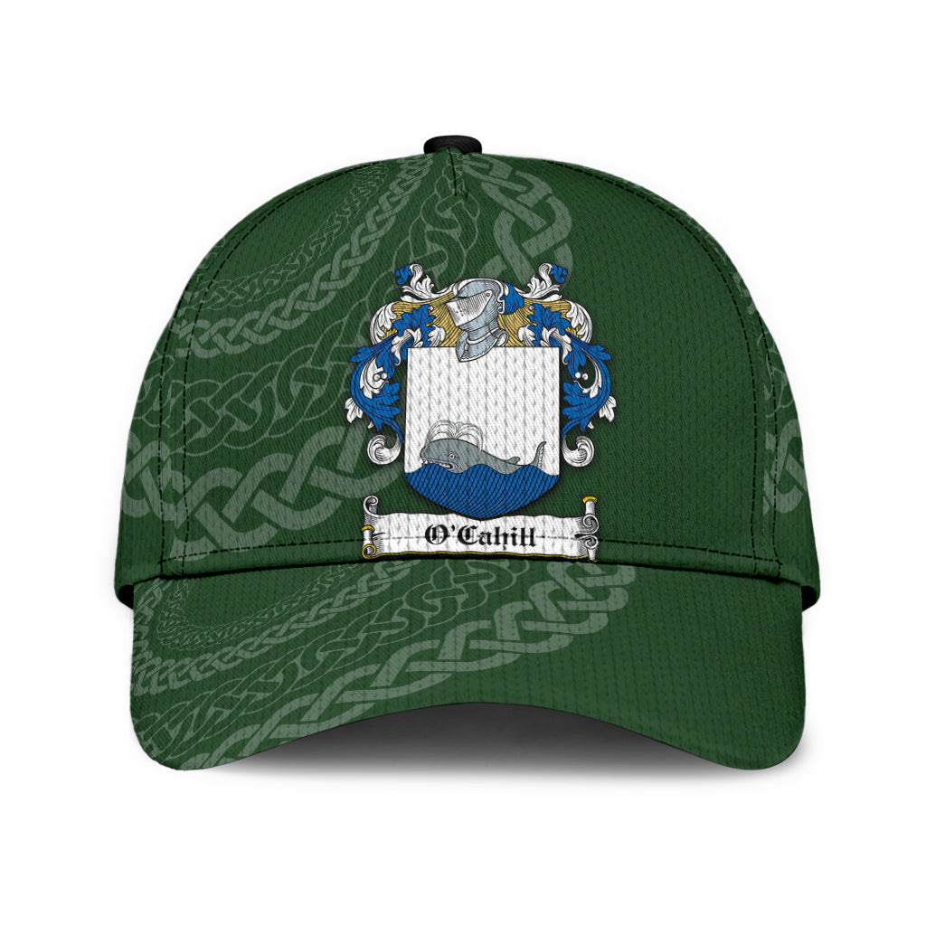 Clan Ocahill Coat Of Arms - Irish Family Crest St Patrick's Day Classic CapFE97 Classic Cap - Ocahill Coat Of Arms St Patrick's Day Classic Cap Irish Cap   