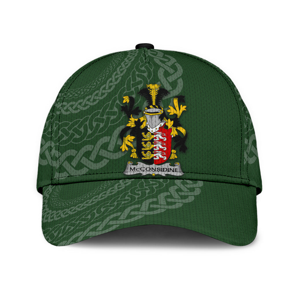Clan Mcconsidine Coat Of Arms - Irish Family Crest St Patrick's Day Classic CapUH11 Classic Cap - Mcconsidine Coat Of Arms St Patrick's Day Classic Cap Irish Cap   