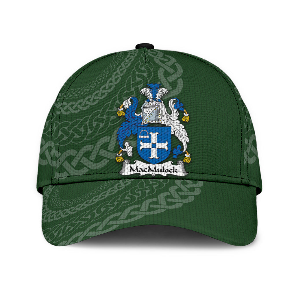 Clan Macmulock Coat Of Arms - Irish Family Crest St Patrick's Day Classic CapJK53 Classic Cap - Macmulock Coat Of Arms St Patrick's Day Classic Cap Irish Cap   