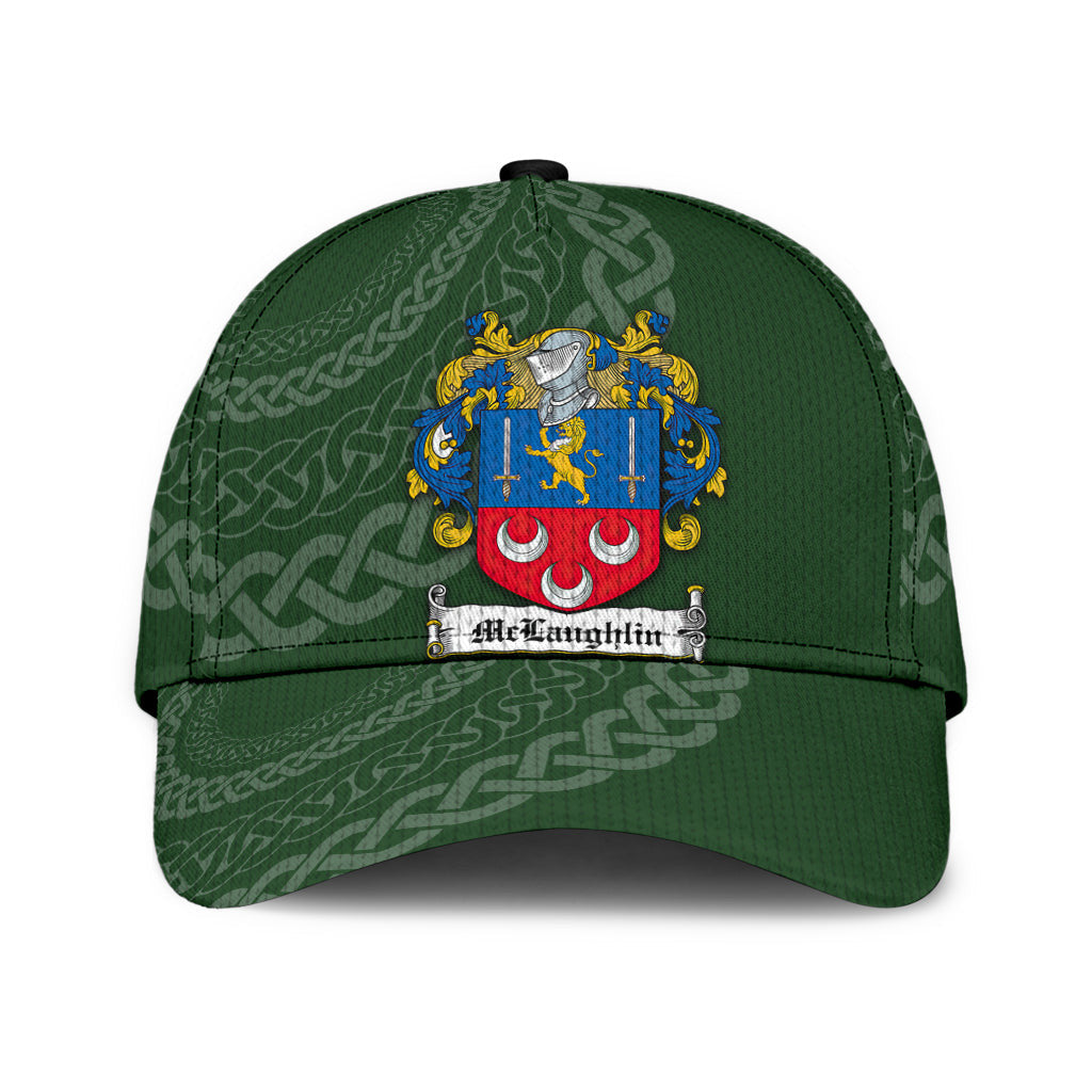 Clan Mclaughlin Coat Of Arms - Irish Family Crest St Patrick's Day Classic CapOI25 Classic Cap - Mclaughlin Coat Of Arms St Patrick's Day Classic Cap Irish Cap   