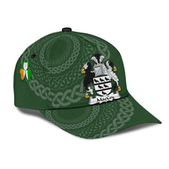 Clan Maccoy Coat Of Arms - Irish Family Crest St Patrick's Day Classic CapNH44 Classic Cap - Maccoy Coat Of Arms St Patrick's Day Classic Cap Irish Cap   