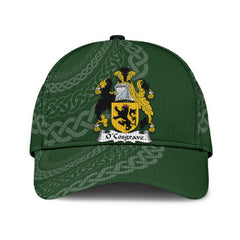 Clan Ocosgrave Coat Of Arms - Irish Family Crest St Patrick's Day Classic CapWH26 Classic Cap - Ocosgrave Coat Of Arms St Patrick's Day Classic Cap Irish Cap   