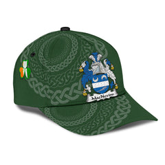 Clan Macnevins Coat Of Arms - Irish Family Crest St Patrick's Day Classic CapLG52 Classic Cap - Macnevins Coat Of Arms St Patrick's Day Classic Cap Irish Cap   
