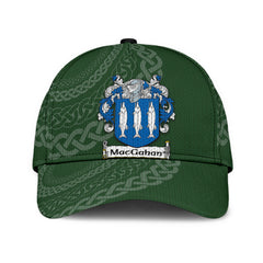 Clan Macgahan Coat Of Arms - Irish Family Crest St Patrick's Day Classic CapPY44 Classic Cap - Macgahan Coat Of Arms St Patrick's Day Classic Cap Irish Cap   