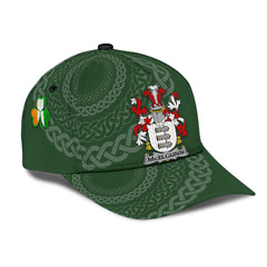 Clan Mcelgunn Coat Of Arms - Irish Family Crest St Patrick's Day Classic CapBN84 Classic Cap - Mcelgunn Coat Of Arms St Patrick's Day Classic Cap Irish Cap   