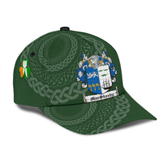 Clan Macsheehy Coat Of Arms - Irish Family Crest St Patrick's Day Classic CapQP86 Classic Cap - Macsheehy Coat Of Arms St Patrick's Day Classic Cap Irish Cap   