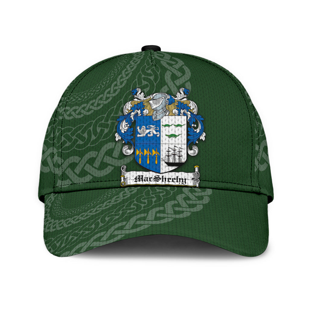 Clan Macsheehy Coat Of Arms - Irish Family Crest St Patrick's Day Classic CapQP86 Classic Cap - Macsheehy Coat Of Arms St Patrick's Day Classic Cap Irish Cap   