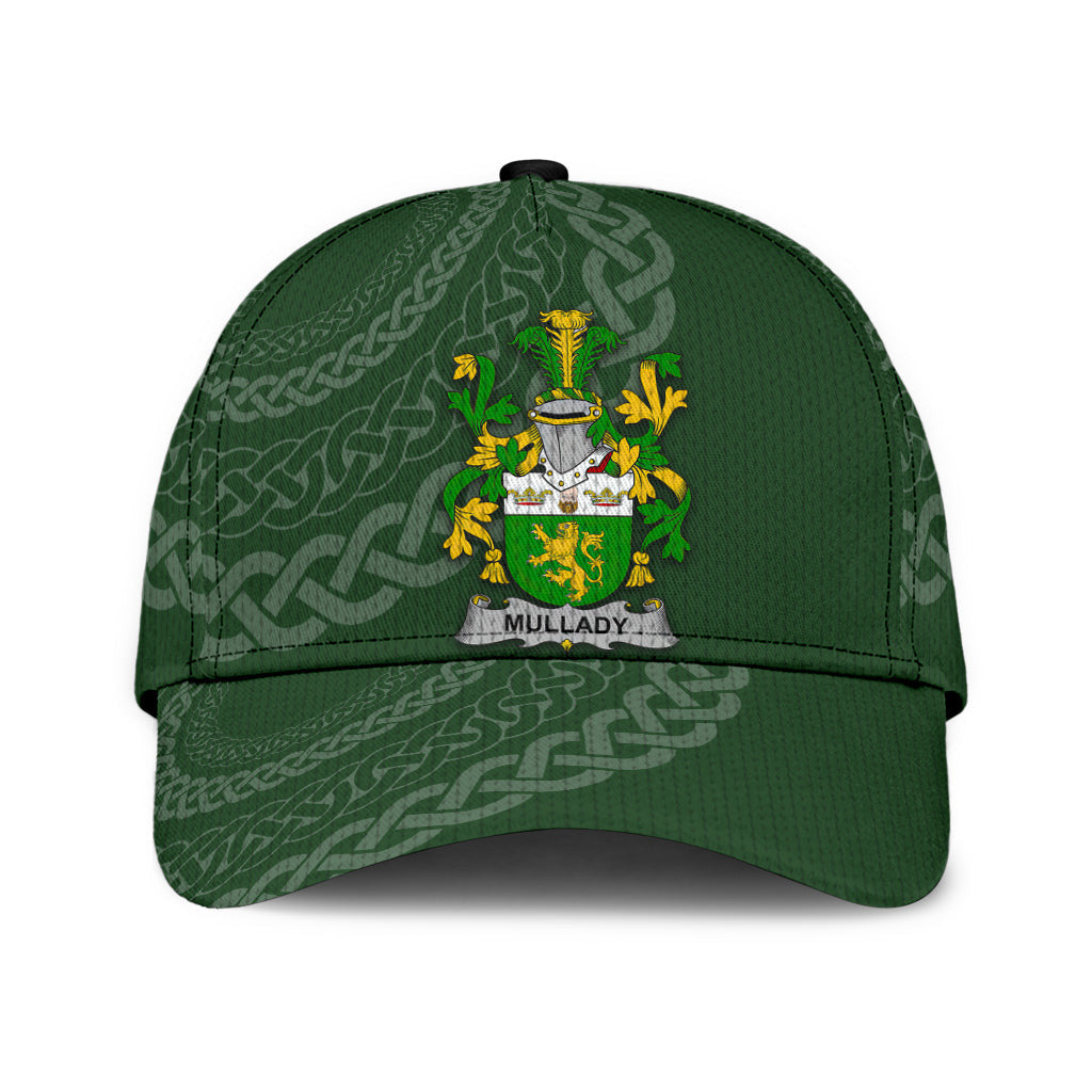 Clan Mullady Coat Of Arms - Irish Family Crest St Patrick's Day Classic CapXZ74 Classic Cap - Mullady Coat Of Arms St Patrick's Day Classic Cap Irish Cap   