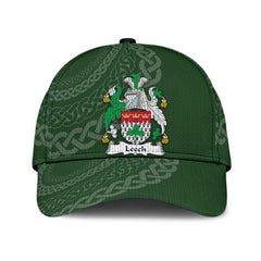 Clan Leech Coat Of Arms - Irish Family Crest St Patrick's Day Classic CapHT67 Classic Cap - Leech Coat Of Arms St Patrick's Day Classic Cap Irish Cap   