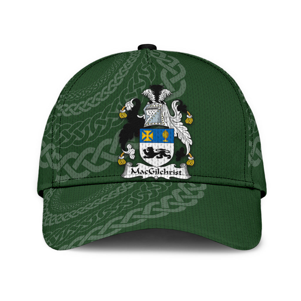 Clan Macgilchrist Coat Of Arms - Irish Family Crest St Patrick's Day Classic CapGP22 Classic Cap - Macgilchrist Coat Of Arms St Patrick's Day Classic Cap Irish Cap   