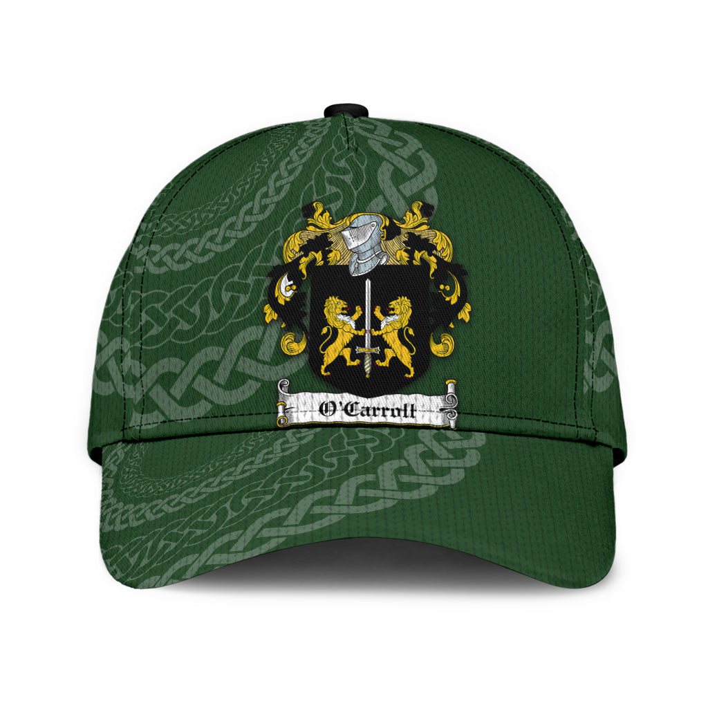 Clan Ocarroll Coat Of Arms - Irish Family Crest St Patrick's Day Classic CapZE91 Classic Cap - Ocarroll Coat Of Arms St Patrick's Day Classic Cap Irish Cap   