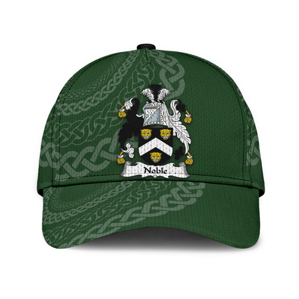 Clan Noble Coat Of Arms - Irish Family Crest St Patrick's Day Classic CapYU95 Classic Cap - Noble Coat Of Arms St Patrick's Day Classic Cap Irish Cap   