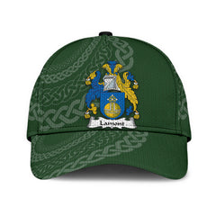 Clan Lamont Coat Of Arms - Irish Family Crest St Patrick's Day Classic CapER60 Classic Cap - Lamont Coat Of Arms St Patrick's Day Classic Cap Irish Cap   