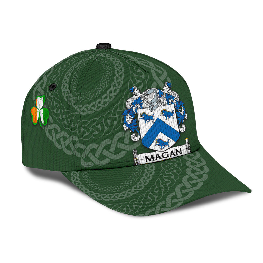 Clan Magan Coat Of Arms - Irish Family Crest St Patrick's Day Classic CapJR48 Classic Cap - Magan Coat Of Arms St Patrick's Day Classic Cap Irish Cap   
