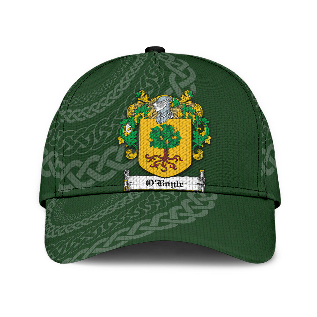 Clan Oboyle Coat Of Arms - Irish Family Crest St Patrick's Day Classic CapPH48 Classic Cap - Oboyle Coat Of Arms St Patrick's Day Classic Cap Irish Cap   