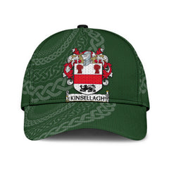 Clan Kinsellagh Coat Of Arms II Irisharms - Irish Family Crest St Patrick's Day Classic CapXH71 Classic Cap - Kinsellagh Coat Of Arms II Irisharms St Patrick's Day Classic Cap Irish Cap   
