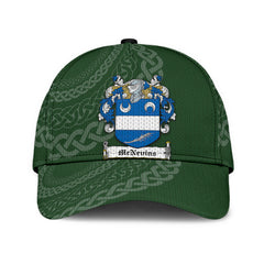 Clan Mcnevins Coat Of Arms - Irish Family Crest St Patrick's Day Classic CapZD75 Classic Cap - Mcnevins Coat Of Arms St Patrick's Day Classic Cap Irish Cap   