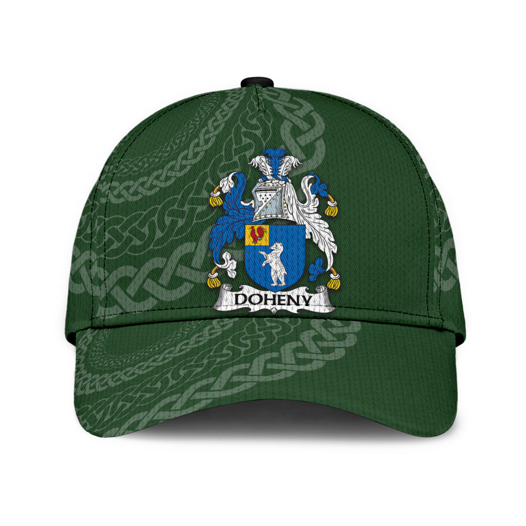 Clan Doheny Coat Of Arms - Irish Family Crest St Patrick's Day Classic CapZF79 Classic Cap - Doheny Coat Of Arms St Patrick's Day Classic Cap Irish Cap   