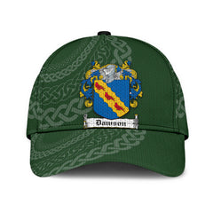 Clan Dawson Coat Of Arms - Irish Family Crest St Patrick's Day Classic CapFS30 Classic Cap - Dawson Coat Of Arms St Patrick's Day Classic Cap Irish Cap   