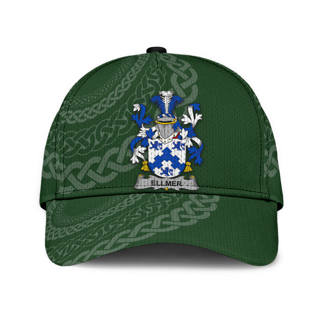 Clan Ellmer Coat Of Arms - Irish Family Crest St Patrick's Day Classic CapET22 Classic Cap - Ellmer Coat Of Arms St Patrick's Day Classic Cap Irish Cap   