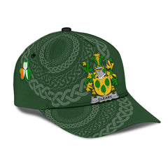 Clan Cleary Coat Of Arms - Irish Family Crest St Patrick's Day Classic CapLH55 Classic Cap - Cleary Coat Of Arms St Patrick's Day Classic Cap Irish Cap   