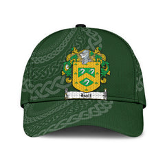 Clan Hall Coat Of Arms - Irish Family Crest St Patrick's Day Classic CapXM28 Classic Cap - Hall Coat Of Arms St Patrick's Day Classic Cap Irish Cap   