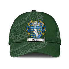 Clan Doane Coat Of Arms - Irish Family Crest St Patrick's Day Classic CapOC72 Classic Cap - Doane Coat Of Arms St Patrick's Day Classic Cap Irish Cap   
