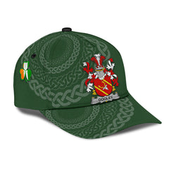Clan Dooley Coat Of Arms - Irish Family Crest St Patrick's Day Classic CapBO56 Classic Cap - Dooley Coat Of Arms St Patrick's Day Classic Cap Irish Cap   