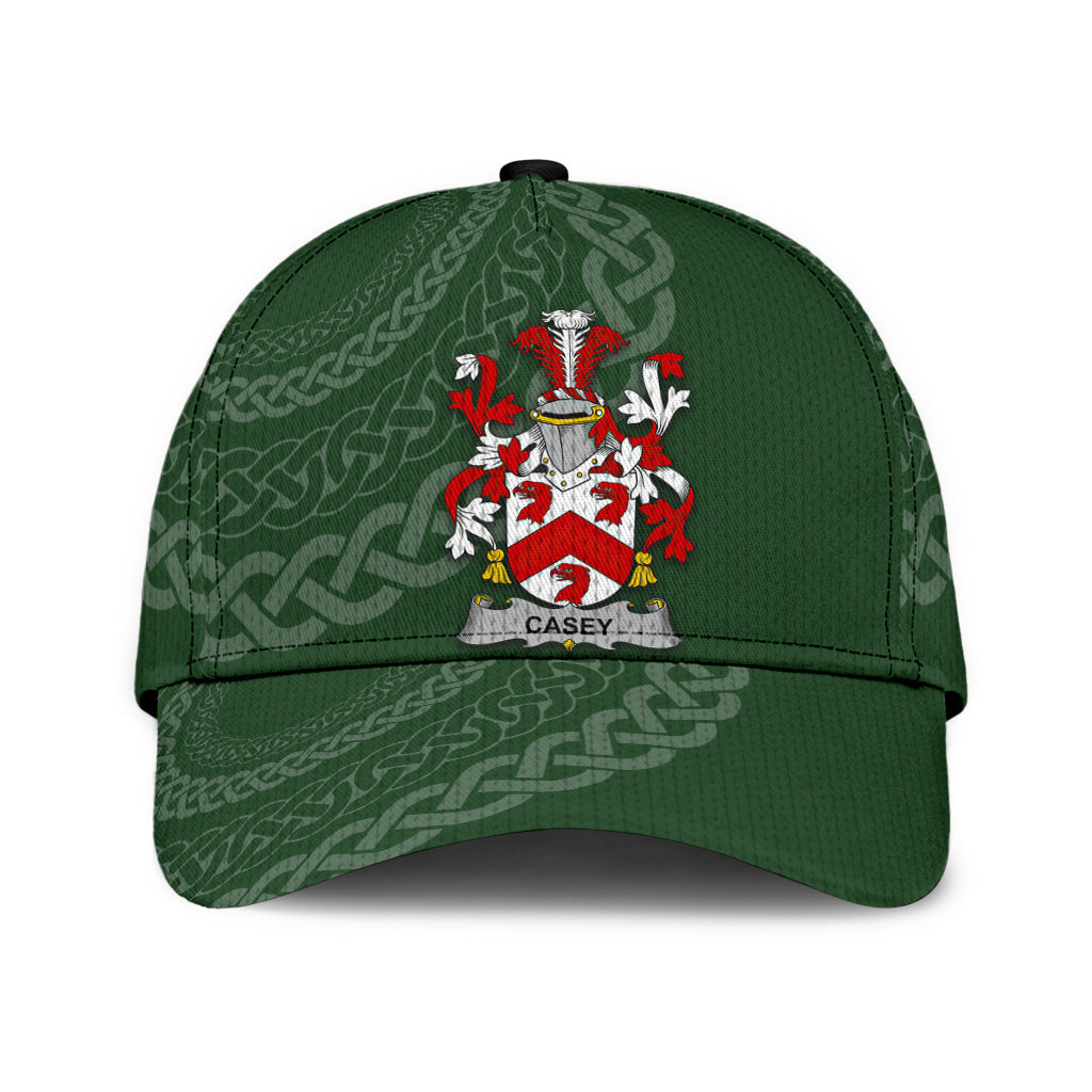 Clan Casey Coat Of Arms - Irish Family Crest St Patrick's Day Classic CapYT37 Classic Cap - Casey Coat Of Arms St Patrick's Day Classic Cap Irish Cap   
