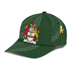 Clan Disney Coat Of Arms - Irish Family Crest St Patrick's Day Classic CapDQ90 Classic Cap - Disney Coat Of Arms St Patrick's Day Classic Cap Irish Cap   