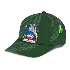Clan Dowse Coat Of Arms - Irish Family Crest St Patrick's Day Classic CapHJ38 Classic Cap - Dowse Coat Of Arms St Patrick's Day Classic Cap Irish Cap   