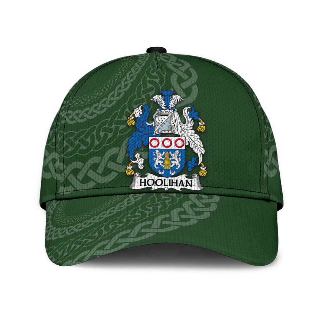 Clan Hoolihan Coat Of Arms - Irish Family Crest St Patrick's Day Classic CapZC51 Classic Cap - Hoolihan Coat Of Arms St Patrick's Day Classic Cap Irish Cap   