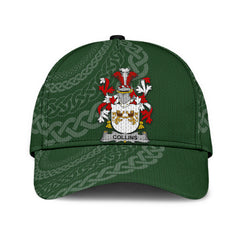 Clan Collins Coat Of Arms - Irish Family Crest St Patrick's Day Classic CapXN21 Classic Cap - Collins Coat Of Arms St Patrick's Day Classic Cap Irish Cap   
