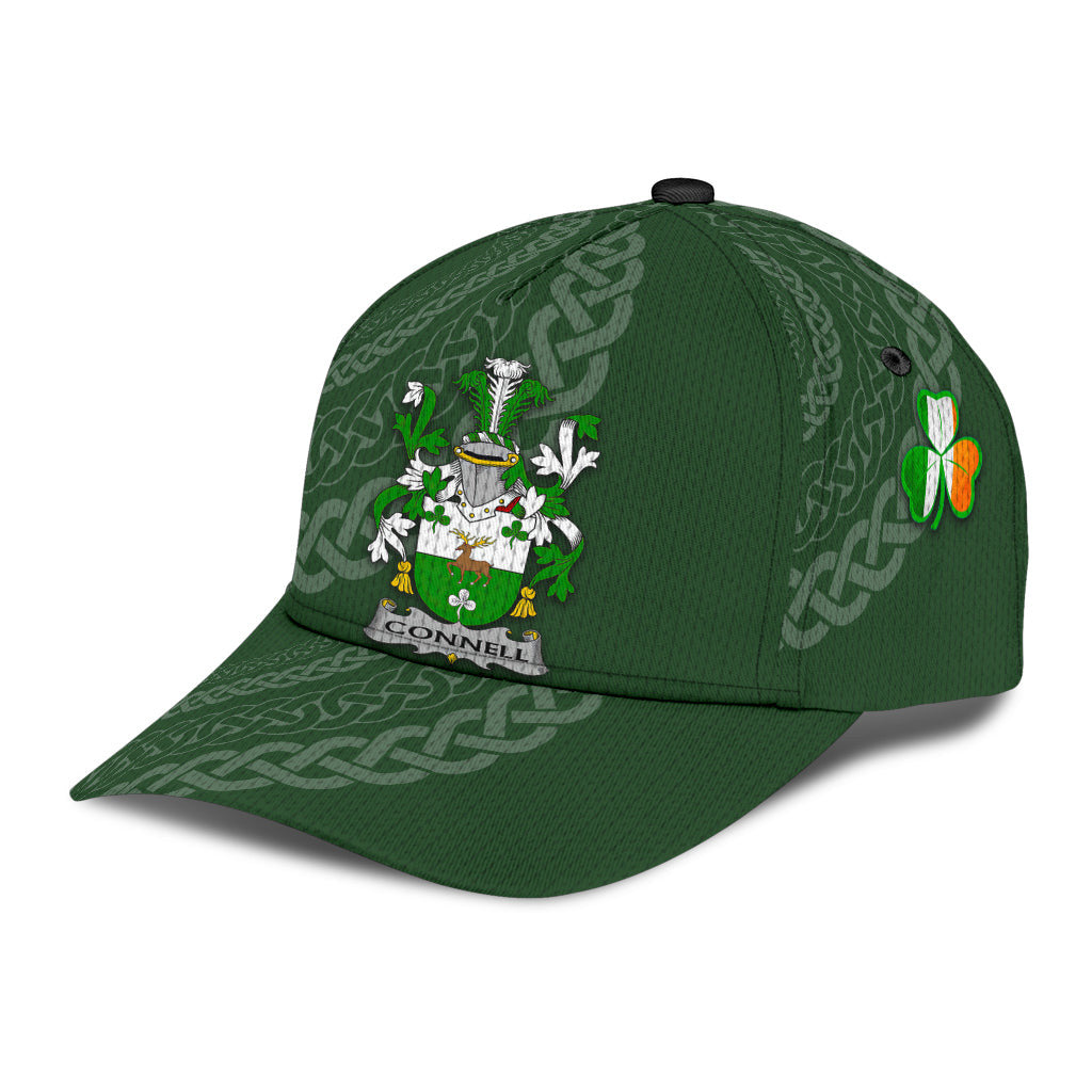 Clan Connell Coat Of Arms - Irish Family Crest St Patrick's Day Classic CapHW70 Classic Cap - Connell Coat Of Arms St Patrick's Day Classic Cap Irish Cap   