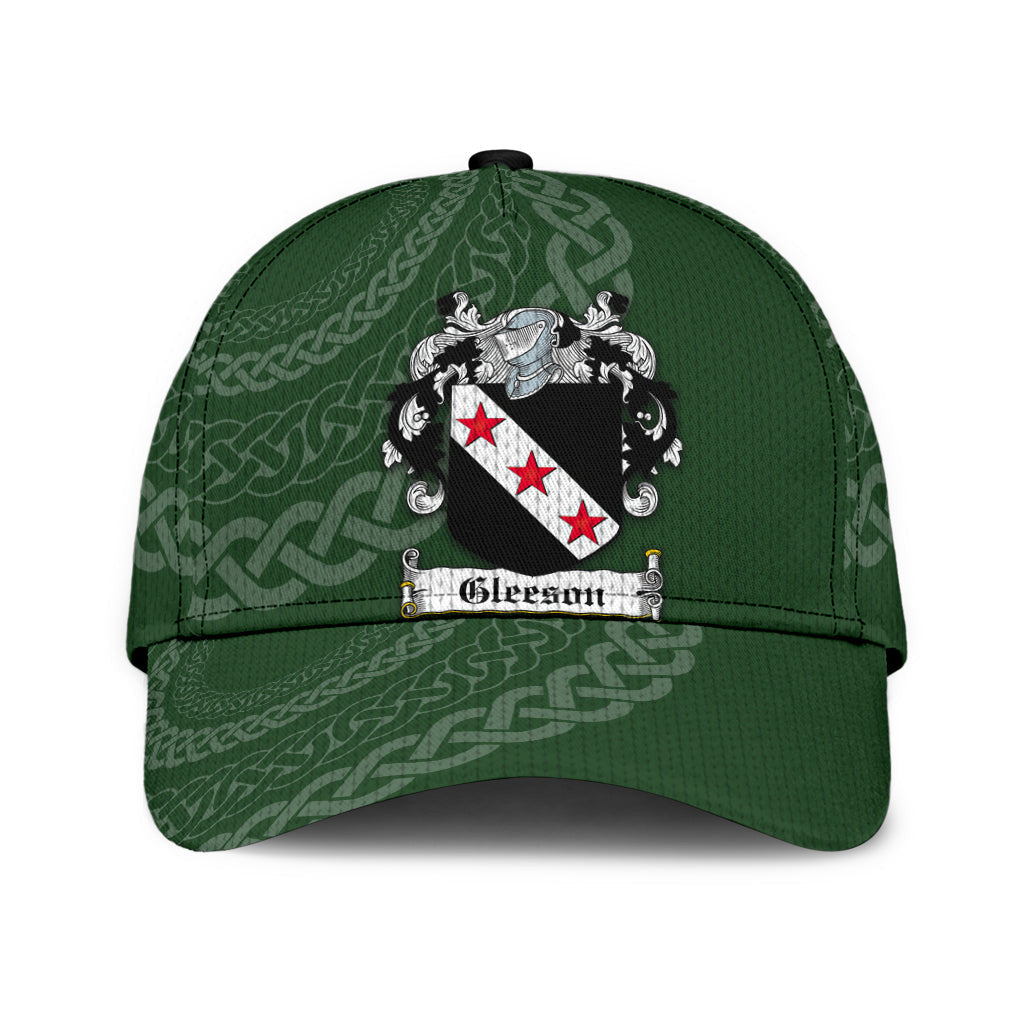 Clan Gleeson Coat Of Arms - Irish Family Crest St Patrick's Day Classic CapDO63 Classic Cap - Gleeson Coat Of Arms St Patrick's Day Classic Cap Irish Cap   
