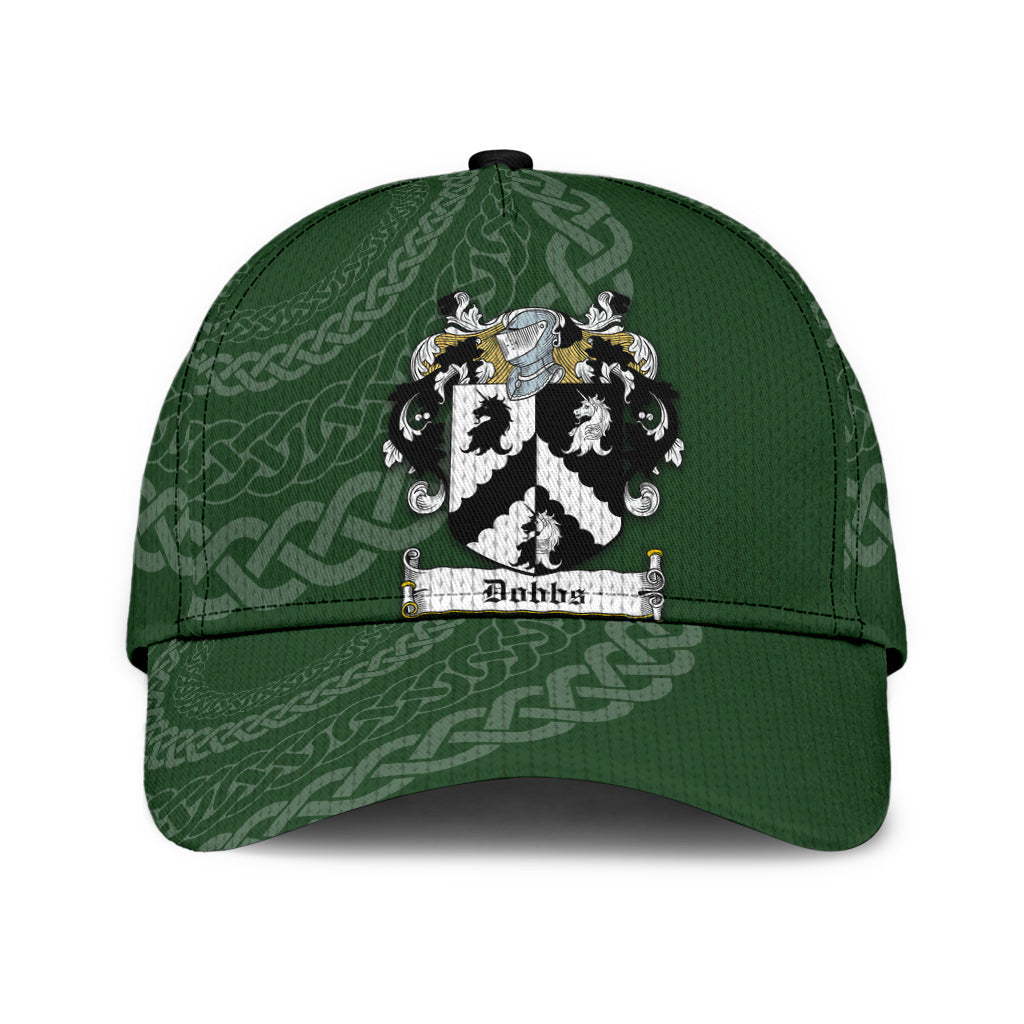 Clan Dobbs Coat Of Arms - Irish Family Crest St Patrick's Day Classic CapDF49 Classic Cap - Dobbs Coat Of Arms St Patrick's Day Classic Cap Irish Cap   