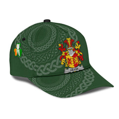 Clan Heyne Coat Of Arms - Irish Family Crest St Patrick's Day Classic CapIP33 Classic Cap - Heyne Coat Of Arms St Patrick's Day Classic Cap Irish Cap   
