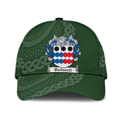 Clan Dodwell Coat Of Arms - Irish Family Crest St Patrick's Day Classic CapIA39 Classic Cap - Dodwell Coat Of Arms St Patrick's Day Classic Cap Irish Cap   
