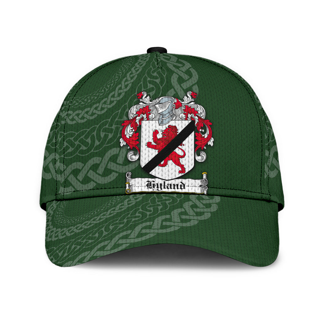 Clan Hyland Coat Of Arms - Irish Family Crest St Patrick's Day Classic CapUY46 Classic Cap - Hyland Coat Of Arms St Patrick's Day Classic Cap Irish Cap   