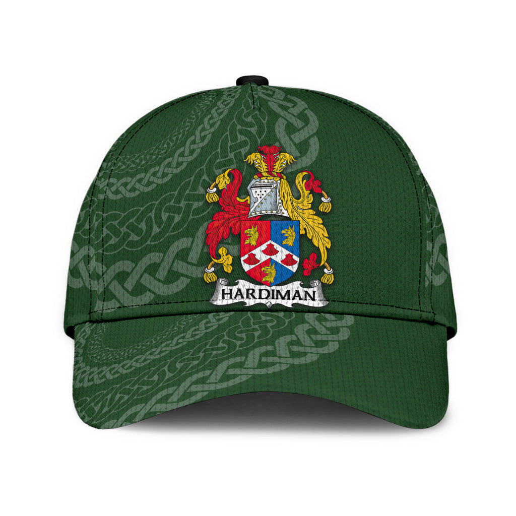 Clan Hardiman Coat Of Arms - Irish Family Crest St Patrick's Day Classic CapLM43 Classic Cap - Hardiman Coat Of Arms St Patrick's Day Classic Cap Irish Cap   